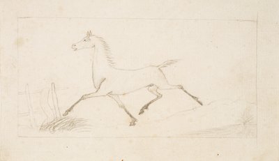 Un caballo al trote de Lorenz Frølich