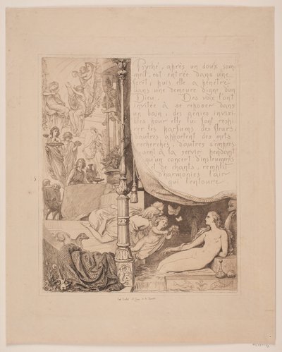 Ilustración n.º 5 para "L`Amour et Psyché" de Lorenz Frølich