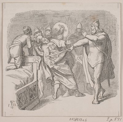 Ilustración de "Mellemriget y el estado de disolución" de Lorenz Frølich