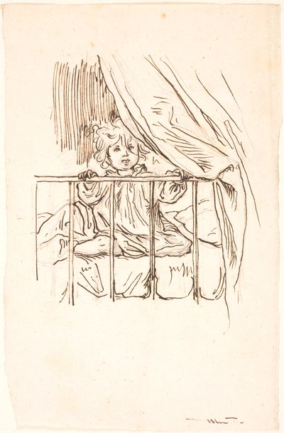Lili en cuna de Lorenz Frølich