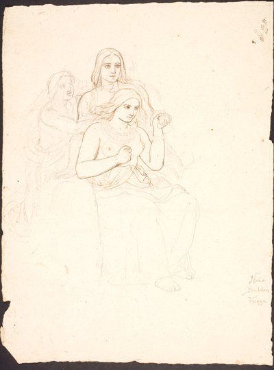 Nana, Balder y Frigga de Lorenz Frølich