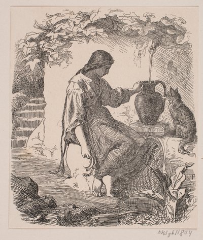 Portada de "Sirenernes ø" de Waldemar Thisted de Lorenz Frølich