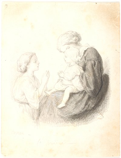 La oración de la mañana de Lorenz Frølich