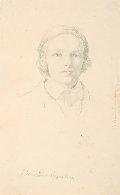 Retrato de Christian Henneberg de Lorenz Frølich