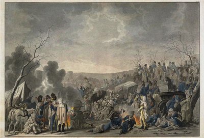 Retirada de la Grande Armée de Moscú en 1812 de Lorenz Rugendas