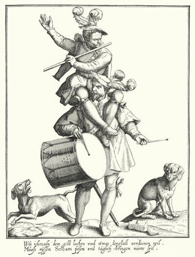 El Tamborilero y el Pífano de Lorenz Strauch