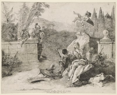 Rinaldo y Armida de Lorenzo Baldissera Tiepolo