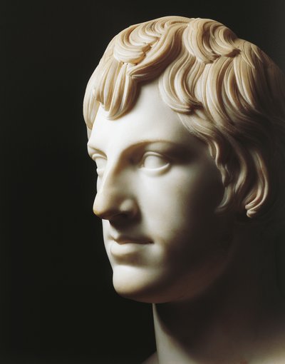 Retrato de Carlos Luis de Borbón-Parma de Lorenzo Bartolini