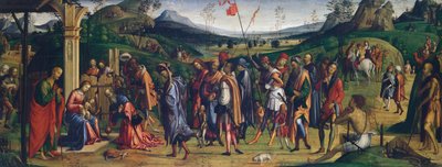 Adoración de los Reyes Magos de Lorenzo Costa