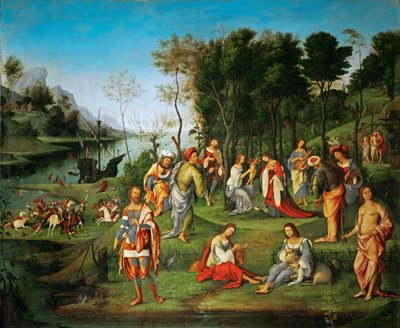 Alegoría de la coronación de Isabella d