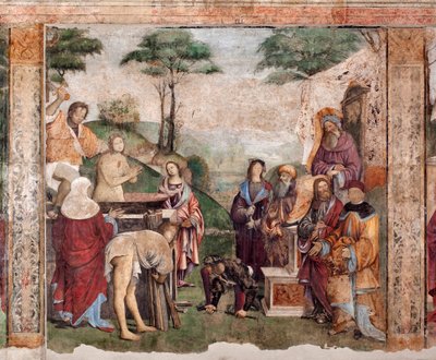 Vida de Santa Cecilia: Martirio de la Santa de Lorenzo Costa