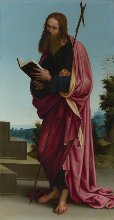 San Felipe el Apóstol Retablo Mayor, Oratorio de S. Pietro in Vincoli, 1505 de Lorenzo Costa
