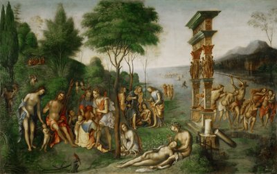 El reinado de Comus, entre 1506 y 1511 de Lorenzo Costa