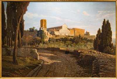 Vista de la iglesia de San Miniato al Monte de Lorenzo Gelati