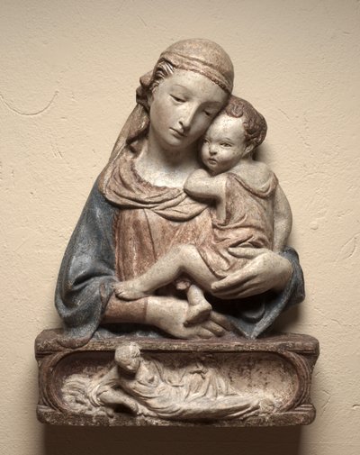 Madonna y el Niño, c. 1450 de Lorenzo Ghiberti