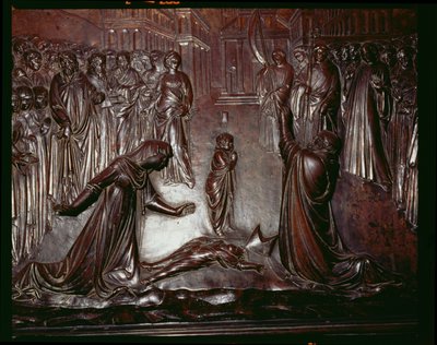 El Santuario de San Zenobio (detalle) de Lorenzo Ghiberti