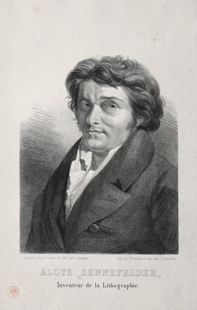 Aloys Senefelder de Lorenzo II Quaglio