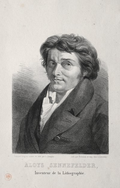 Aloys Senefelder de Lorenzo II Quaglio