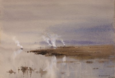 Boceto en el Potomac de Lorenzo J. Hatch