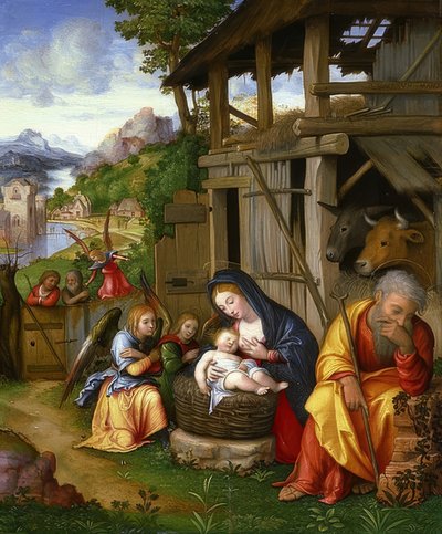 Nacimiento de Cristo de Lorenzo Leonbruno