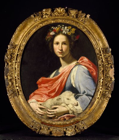 Una alegoría de la inocencia, c. 1640 de Lorenzo Lippi