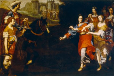 El triunfo de David de Lorenzo Lippi