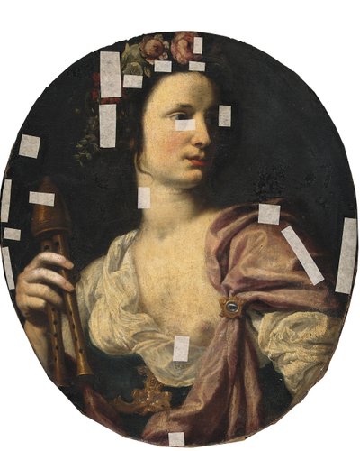 La musa Euterpe de Lorenzo Lippi