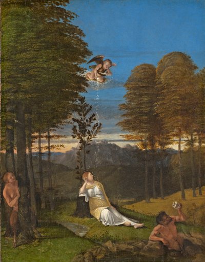 Alegoría de la castidad, c.1505 de Lorenzo Lotto