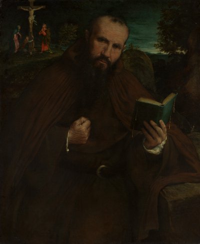 Hermano Gregorio Belo de Vicenza de Lorenzo Lotto