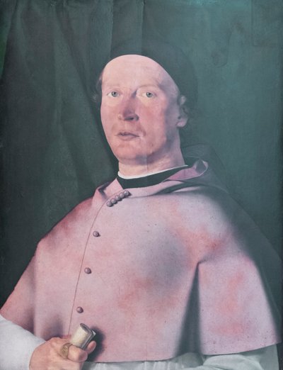 Retrato del obispo Bernardo de Rossi de Lorenzo Lotto