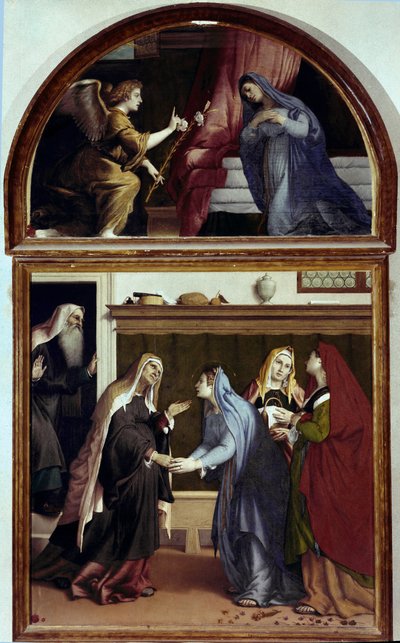 La Anunciación de Lorenzo Lotto