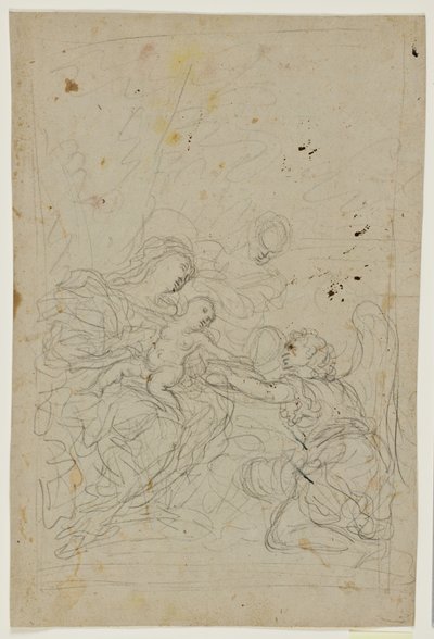 Descanso en la huida a Egipto de Lorenzo Masucci