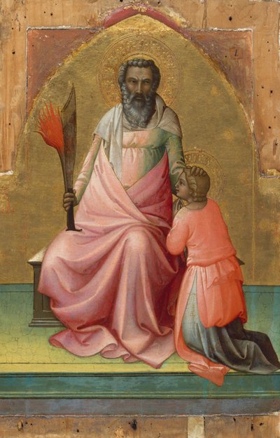 Abraham, c.1408-10 de Lorenzo Monaco
