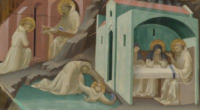 Incidentes en la vida de San Benito, 1408 de Lorenzo Monaco