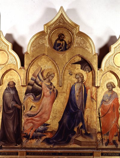 La Anunciación de Lorenzo Monaco