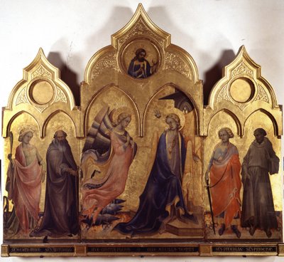 La Anunciación de Lorenzo Monaco