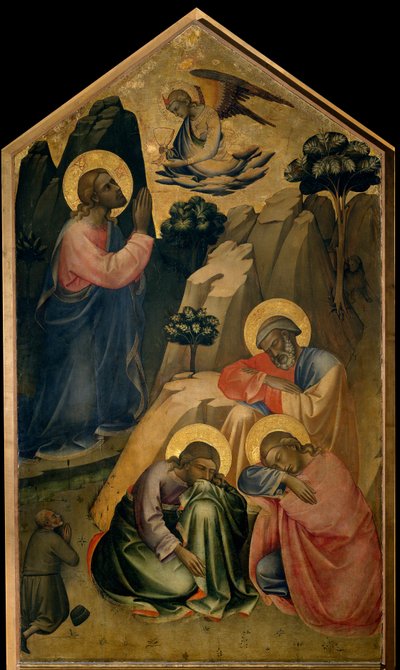 Oración en el Jardín de los Olivos de Lorenzo Monaco