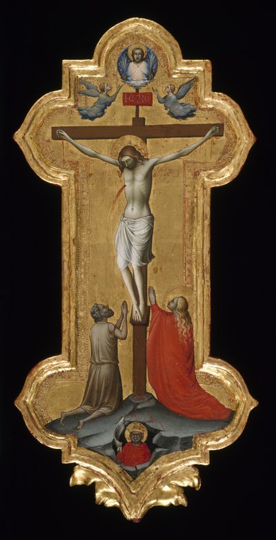 Cruz procesional, 1392-95 de Lorenzo Monaco