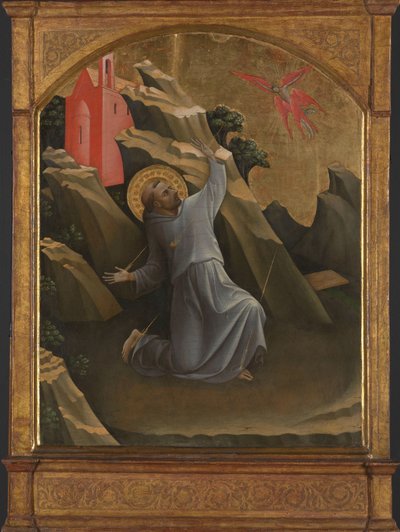 San Francisco recibiendo los estigmas
Los estigmas de San Francisco de Asís de Lorenzo Monaco