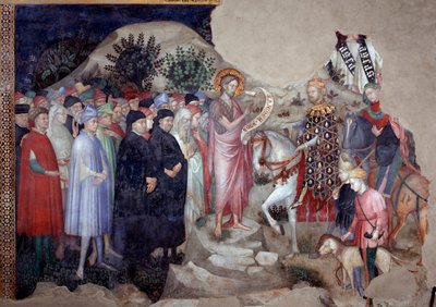 San Juan Bautista predicando de Lorenzo Salimbeni