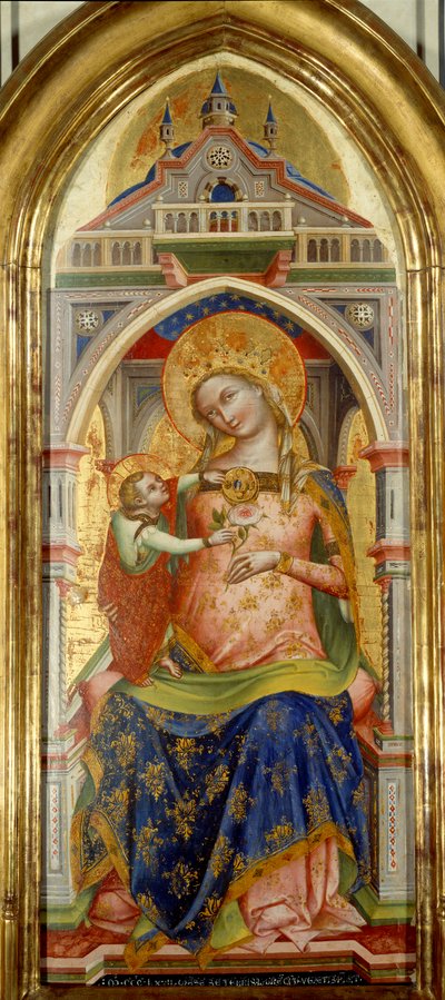 La Virgen y el Niño de Lorenzo Veneziano