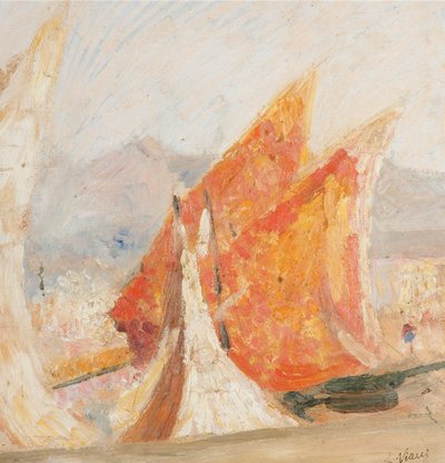 Viareggio desaparecida (Vele) de Lorenzo Viani