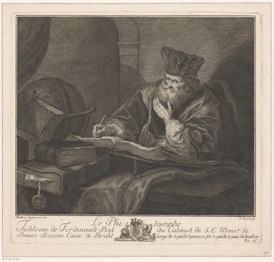Filosof Le Philosophe (título sobre objeto) de Lorenzo Zucchi