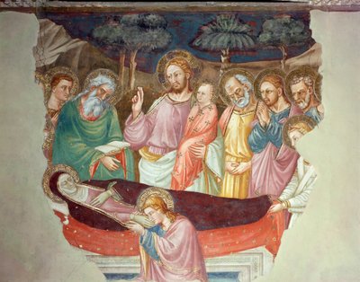 La dormición o la muerte de la Virgen de Lorenzo di Bicci