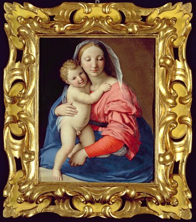 Madonna y el Niño de Lorenzo di Credi