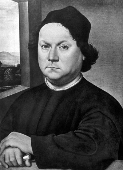 Retrato de Andrea del Verrocchio por Lorenzo di Credi. Alrededor de 1485. Museo de los Uffizi, Florencia de Lorenzo di Credi
