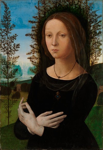 Retrato de una joven de Lorenzo di Credi