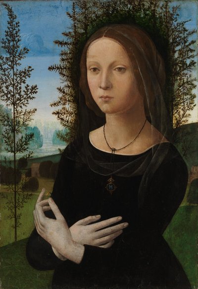 Retrato de una joven, c.1475-80 de Lorenzo di Credi
