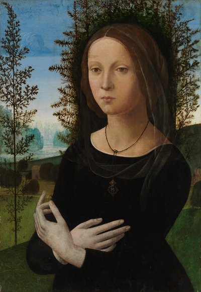 Retrato de una Joven, ca. 1490-1500 de Lorenzo di Credi