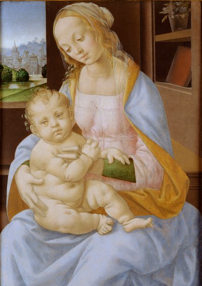 La Virgen y el Niño de Lorenzo di Credi